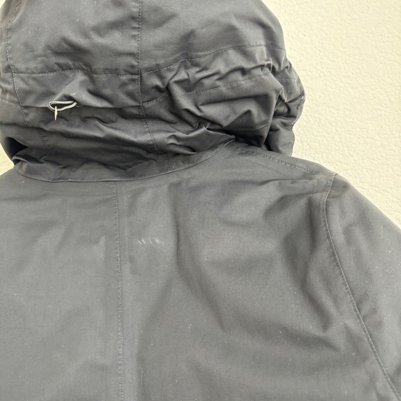 Eddie Bauer Black WeatherEdge Down Parka Winter Coat Jacket M - Picture 9 of 14